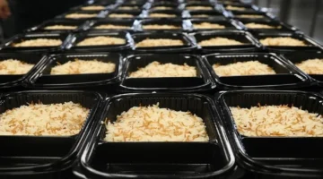 مبادرات خيرية توفر وجبات طعام للنازحين بسعر التكلفة في ظل الأوضاع الراهنة